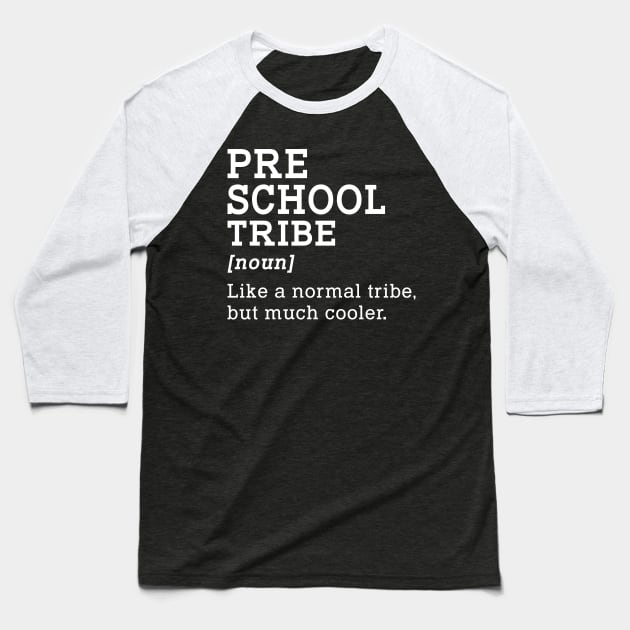 Preschool Tribe Back to School Gift Teacher Third Grade Team Baseball T-Shirt by kateeleone97023